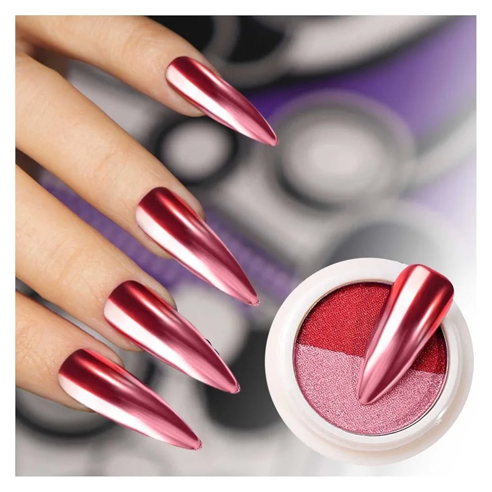 Two Colour Laser Powder – Nail Art Glitter Decoration