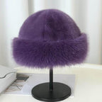 Luxury Faux Fur Bucket Hat