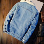 Urban Sherpa-Lined Denim Jacket
