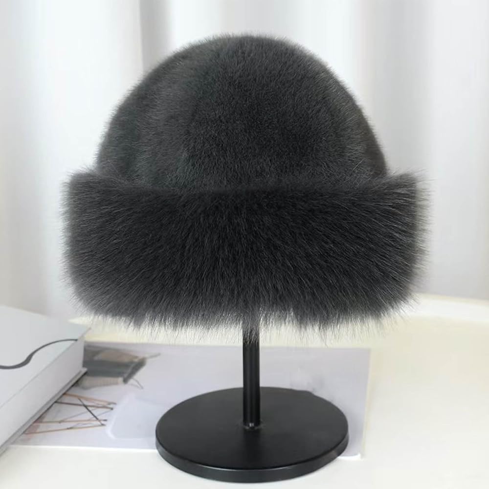 Luxury Faux Fur Bucket Hat