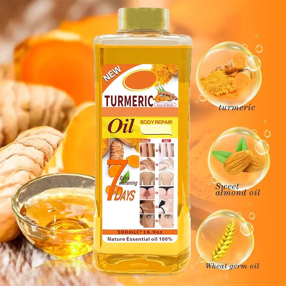 Veet Gold Tumeric Super Whitening Oil ingredients –Urbanglamscents