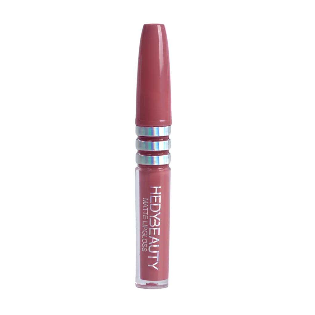 HedyBeauty Vibrant Matte Lip Gloss – Bold Color, Lasting All Day