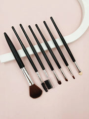 7pcs Professional Makeup Brush Set – Soft Fiber Brushes for Perfect Makeup Look