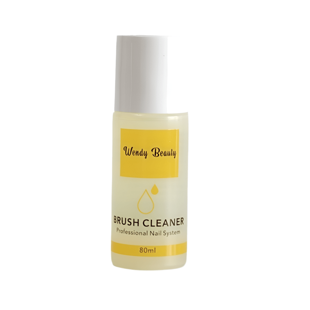 Nail Art Brush Cleanser Liquid 80ml – Keep Brushes Clean & Ready