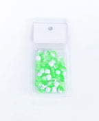 Green Toned Hair Braids Beads - Vibrant Beads for Unique Hair Styles
