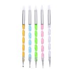 All-in-One Nail Art Tool with Brush Set - For Creative and Professional Nail Designs