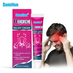 Sumifun Headache Ointment - Fast-Acting Migraine Relief Cream