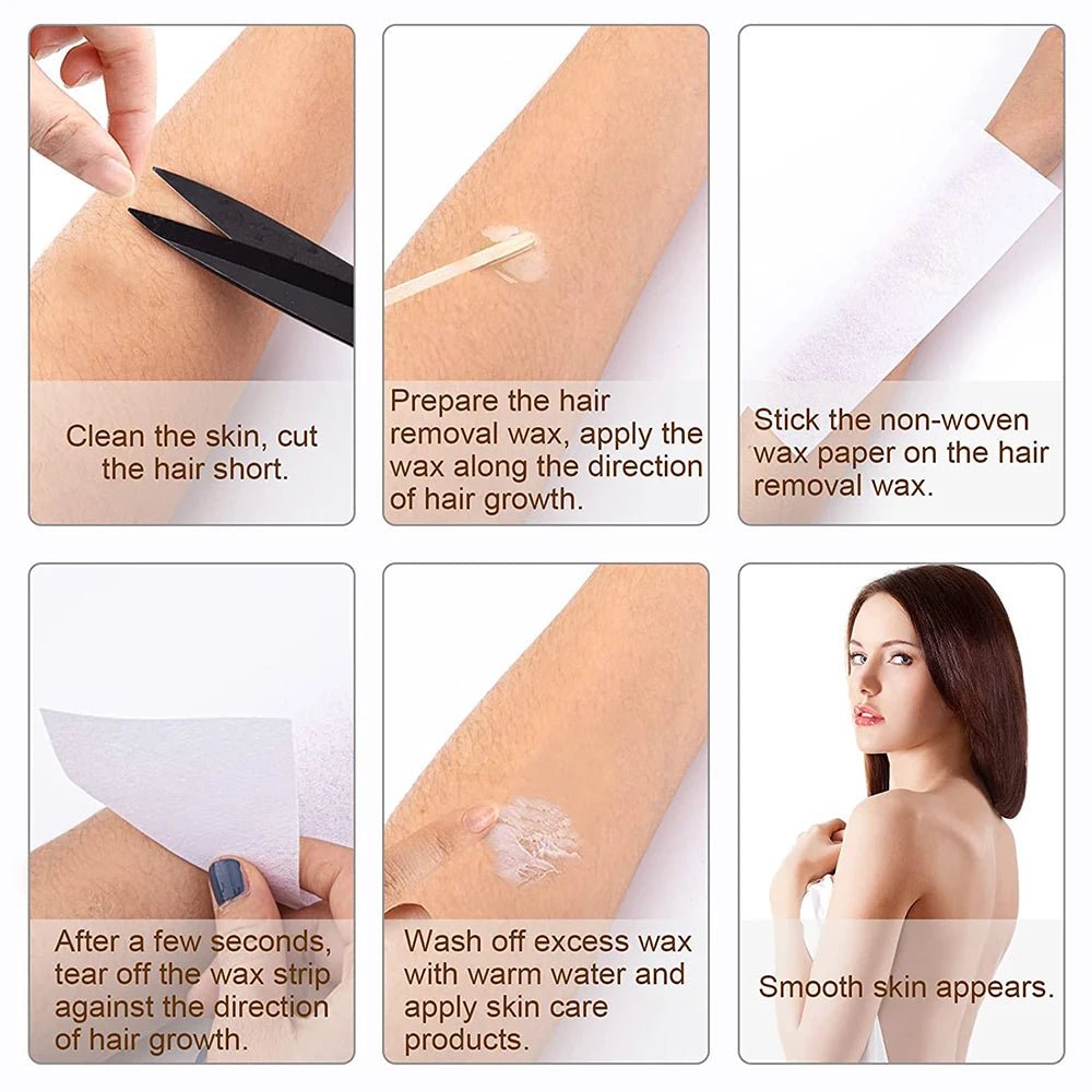 Doll Professional Waxing Depilating Paper – 100pcs
