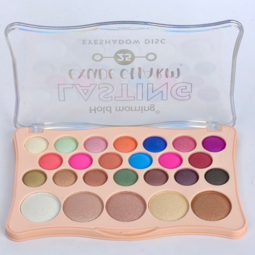 Lasting Exude Charm 25 Colour Eyeshadow Disc – Bold, Elegant & Long-Lasting Shades (GROUP)