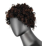 Short Curl Wig With Bangs