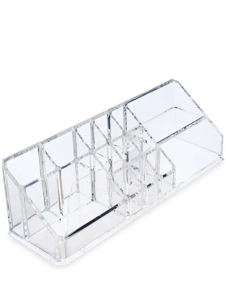 Clear Acrylic Makeup Organizer - Compact & Stylish Cosmetic Storage