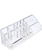 Clear Acrylic Makeup Organizer - Compact & Stylish Cosmetic Storage
