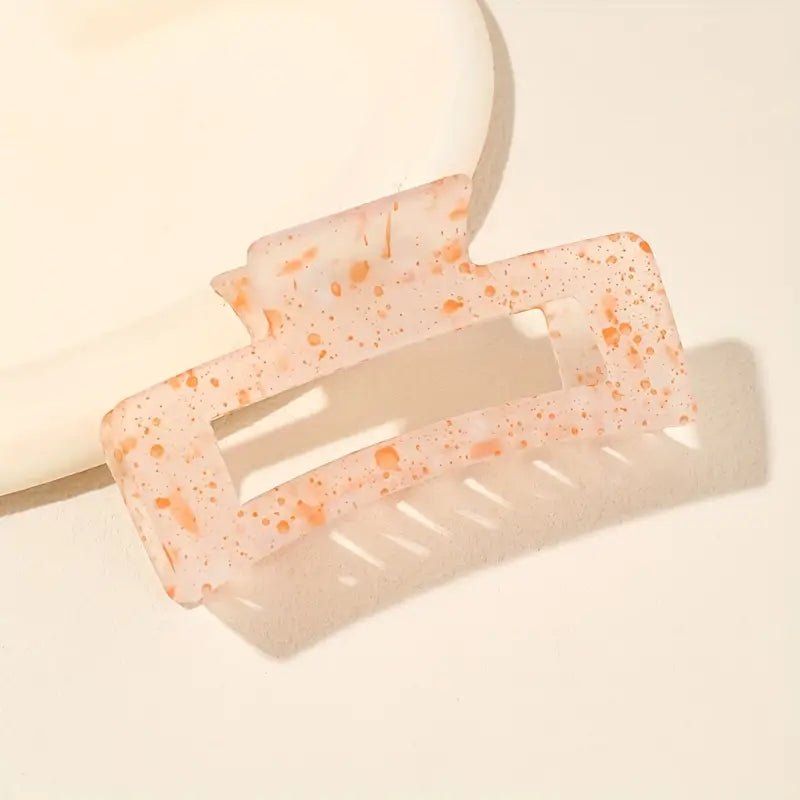 Ink Splatter Style Hair Grip 1pc