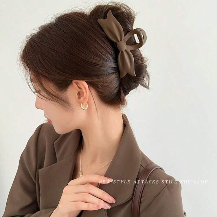 1Pc Medium Bow Hair Clip