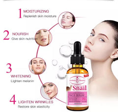 Aichun Beauty Snail Face Serum – 99% Collagen & Vitamin E for Anti-Aging