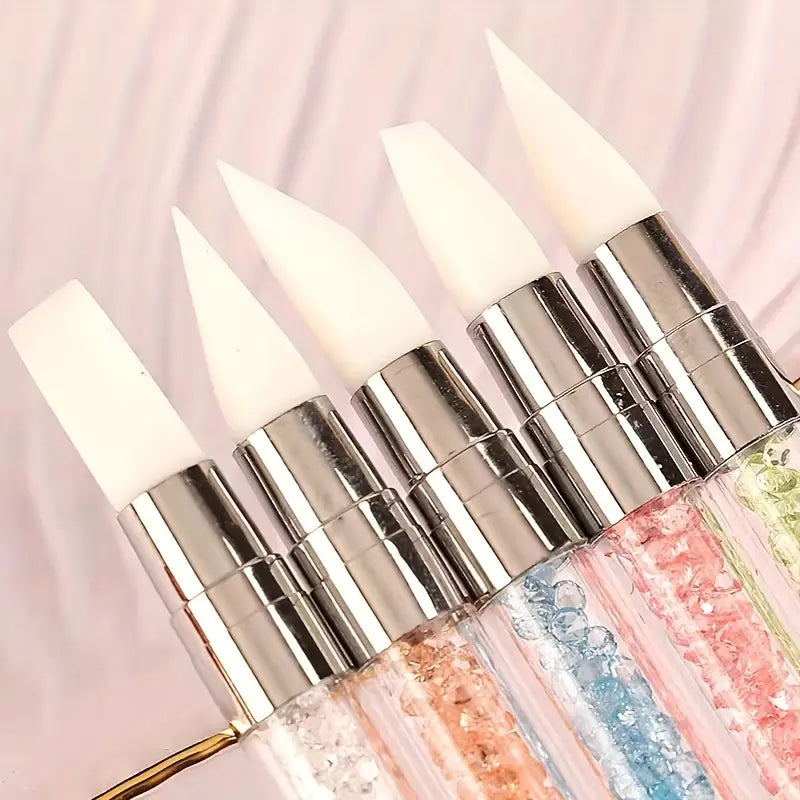 Sparkle Dual Ended Nail Art 5Pc Tool Set - The Ultimate Kit for Precision Nail Designs!