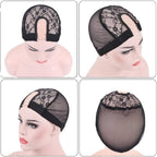 1pcs Adjustable Wig Cap for Making Wigs – High-Quality Glueless Hair Net 