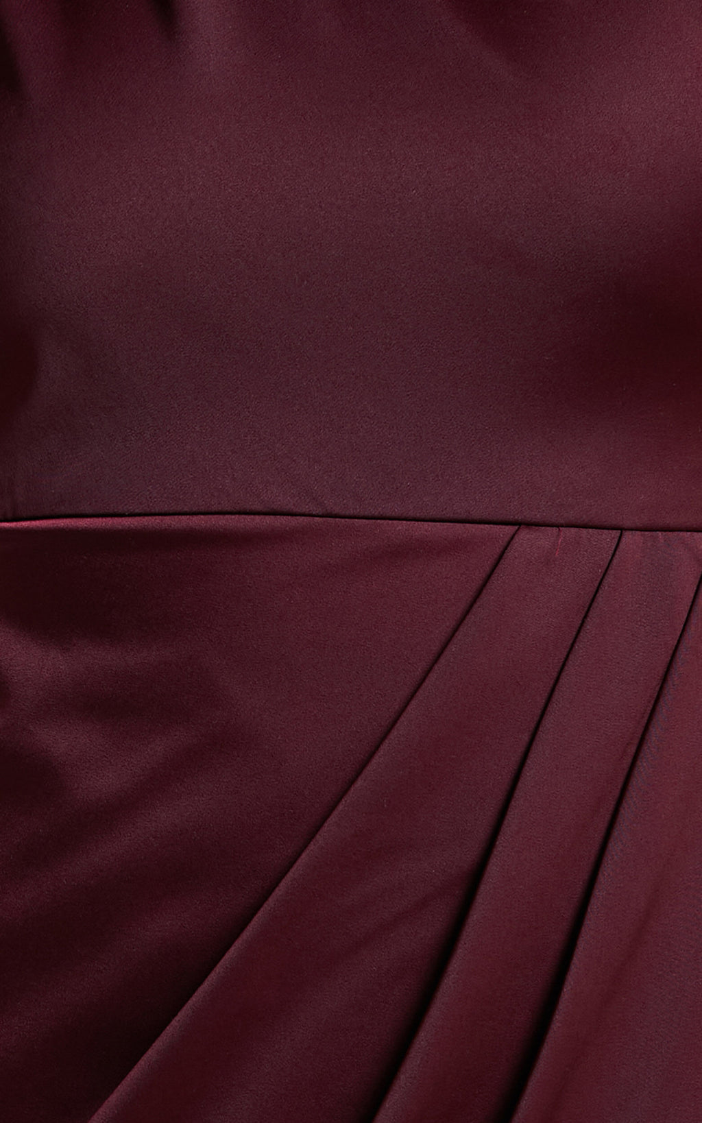 One Shoulder Dress Satin Bodycon Dress