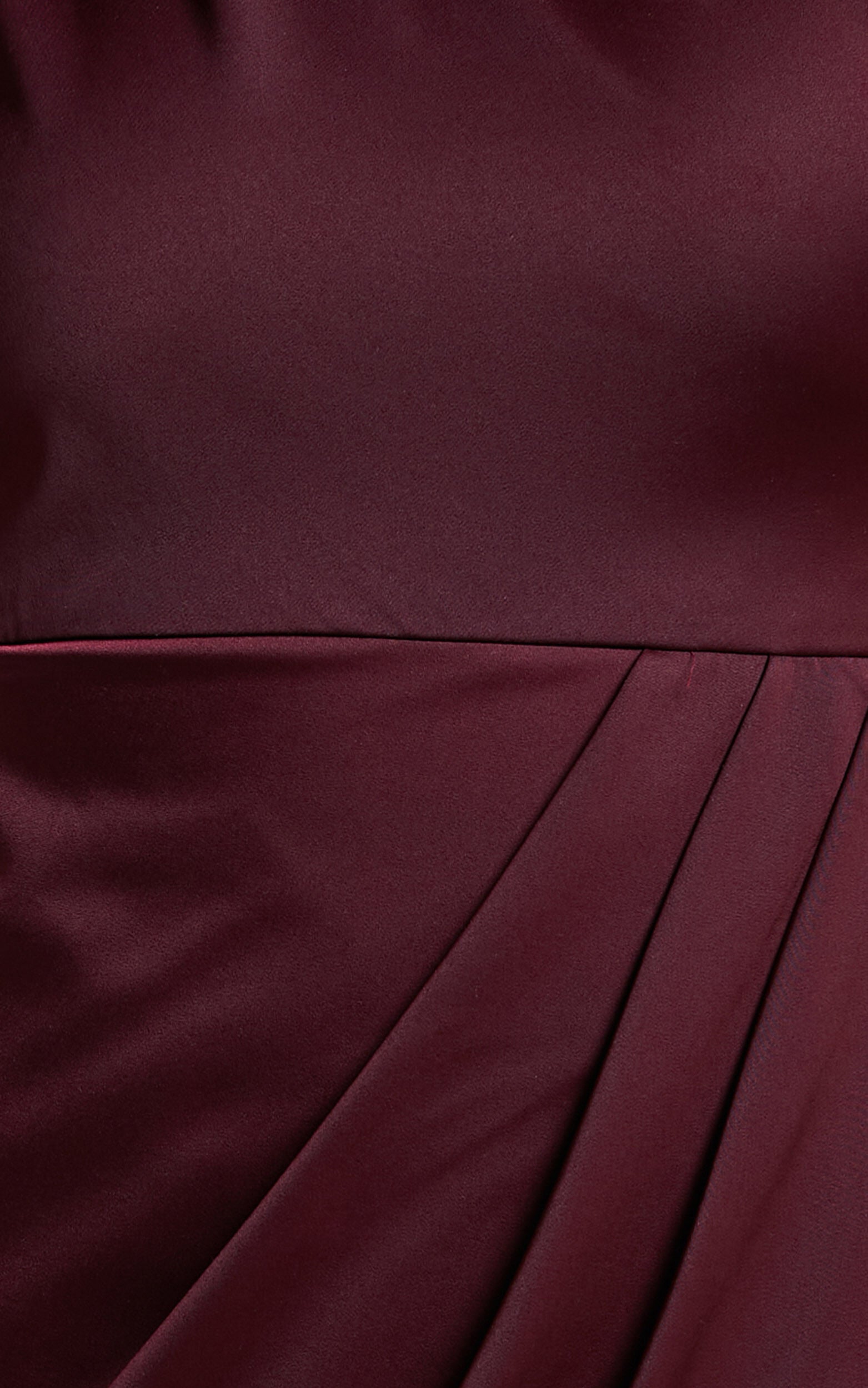 One Shoulder Dress Satin Bodycon Dress