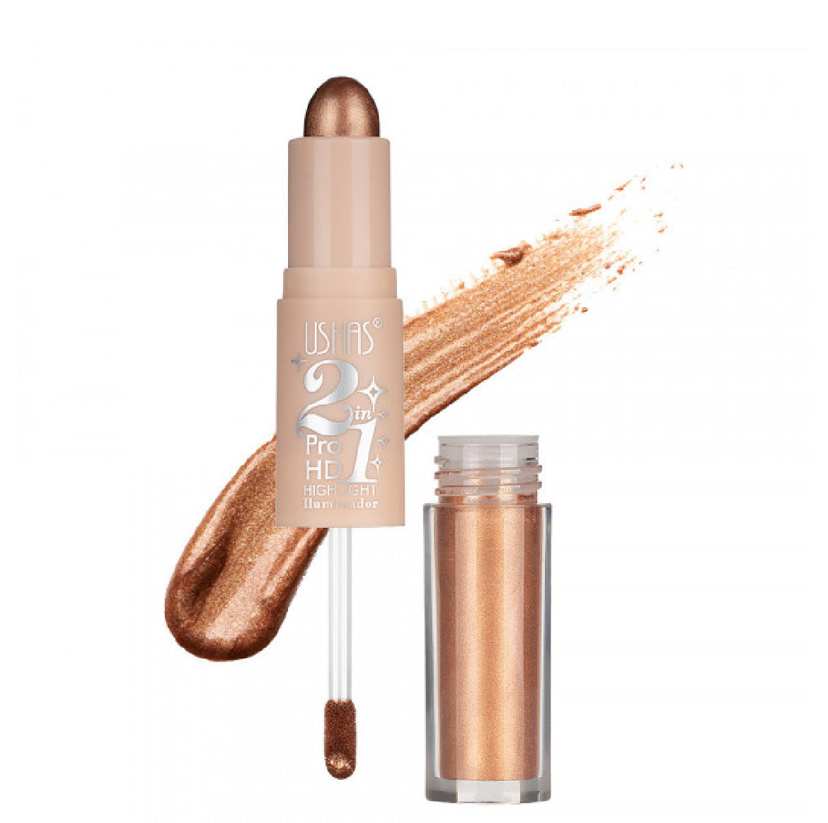 Ushas 2in1 Highlighter Stick – Versatile Highlighting for a Radiant Glow