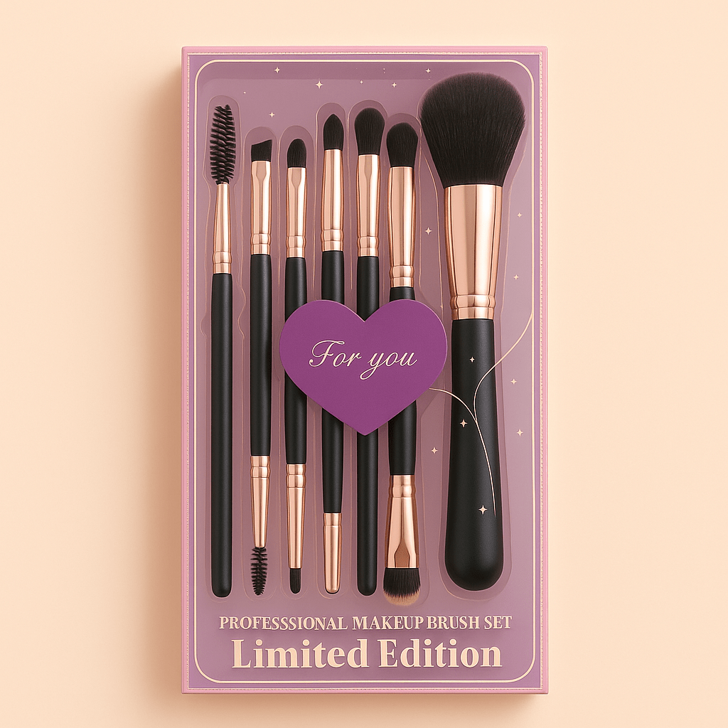 Double-Sided Makeup Brush Set – 12-in-1 Professional Kit