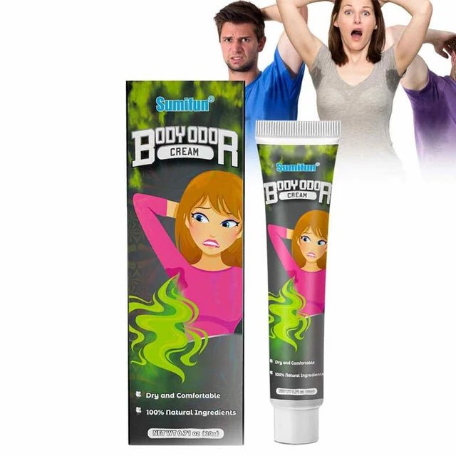 Body Deodorant Cream - Eliminates Armpit Odor & Controls Sweat