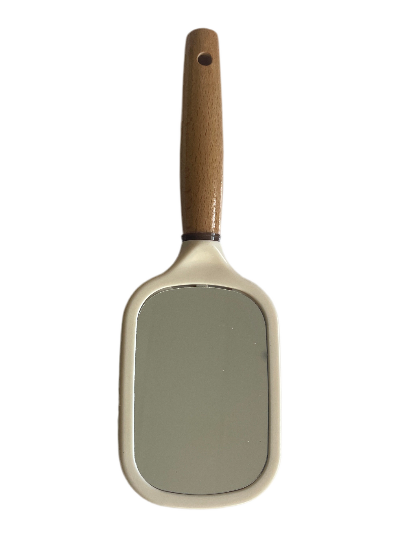 Cushion Hair Brush With Mirror 1pc – Gentle Detangling for Smooth, Shiny Hair