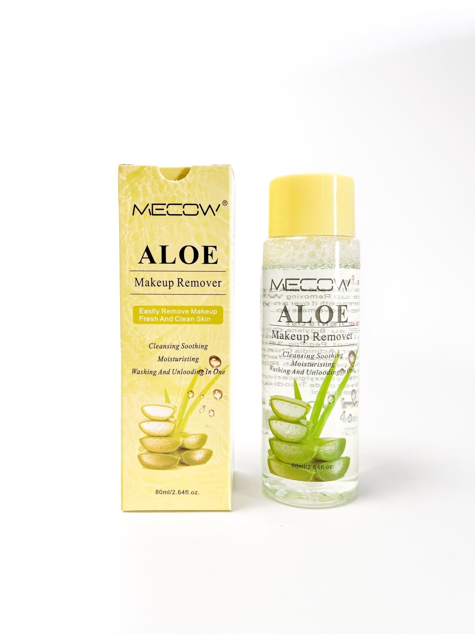 Mecow Aloe Makeup Remover - Gentle Cleansing for Fresh and Clean Skin