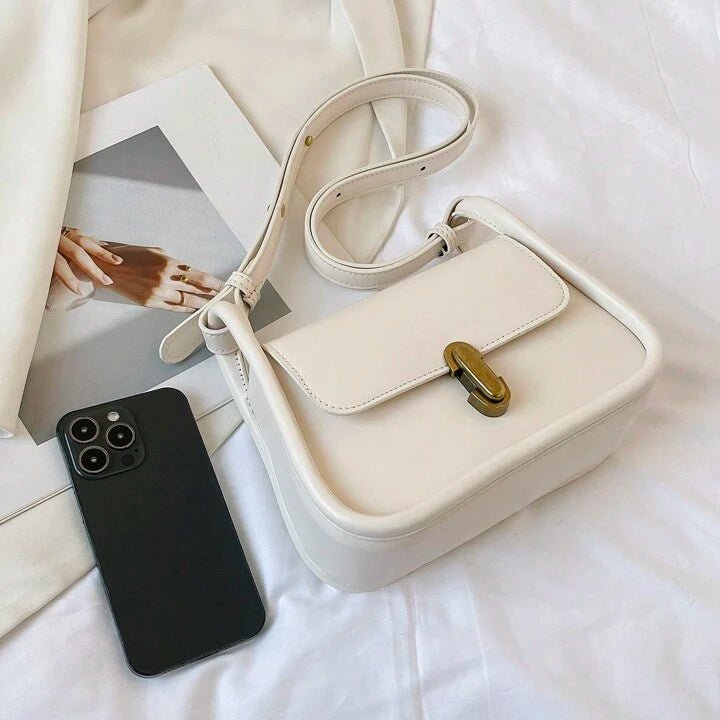 Soft-Curve Flap Shoulder Bag – Lightweight & Elegant Everyday Wear LYL070