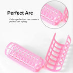 10 Plastic Lazy Heatless Hair Curlers