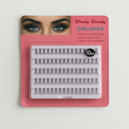 Product Title Wendy Beauty Individual Eyelash Clusters – 10mm