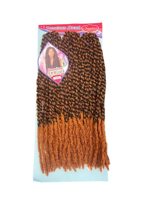 Jamaican Ombré Dreadlocks Hair Extensions