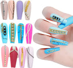3D Colorful Nail Chain – Add Glamorous Metal Chains to Your Nail Designs
