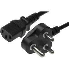 PC or HDTV Power Cable 3-Pin SA Electrical Plug to Kettle Cord