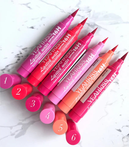Yeahkiss Water Stain Lipstick - Long-Lasting, Hydrating Color for a Natural Look