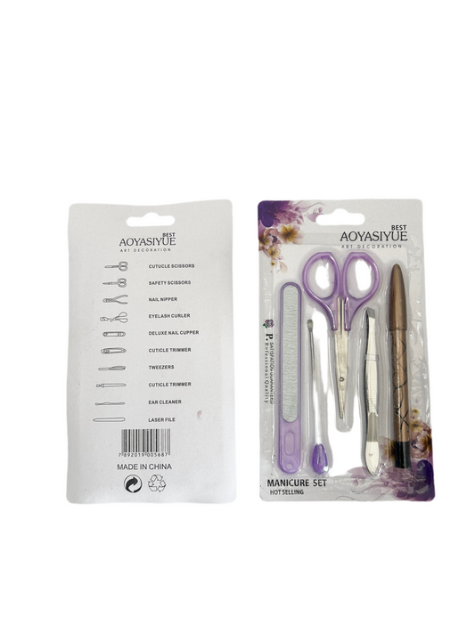 Beauty Grooming Care 5pc Set – Your Essential Kit for Flawless Grooming!