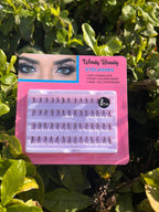 Wendy Beauty 8mm Individual Eyelashes – Natural Look Cluster Lashes