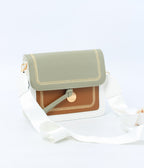 Stylish Colorblock Crossbody Bag – Compact & Chic LYL076