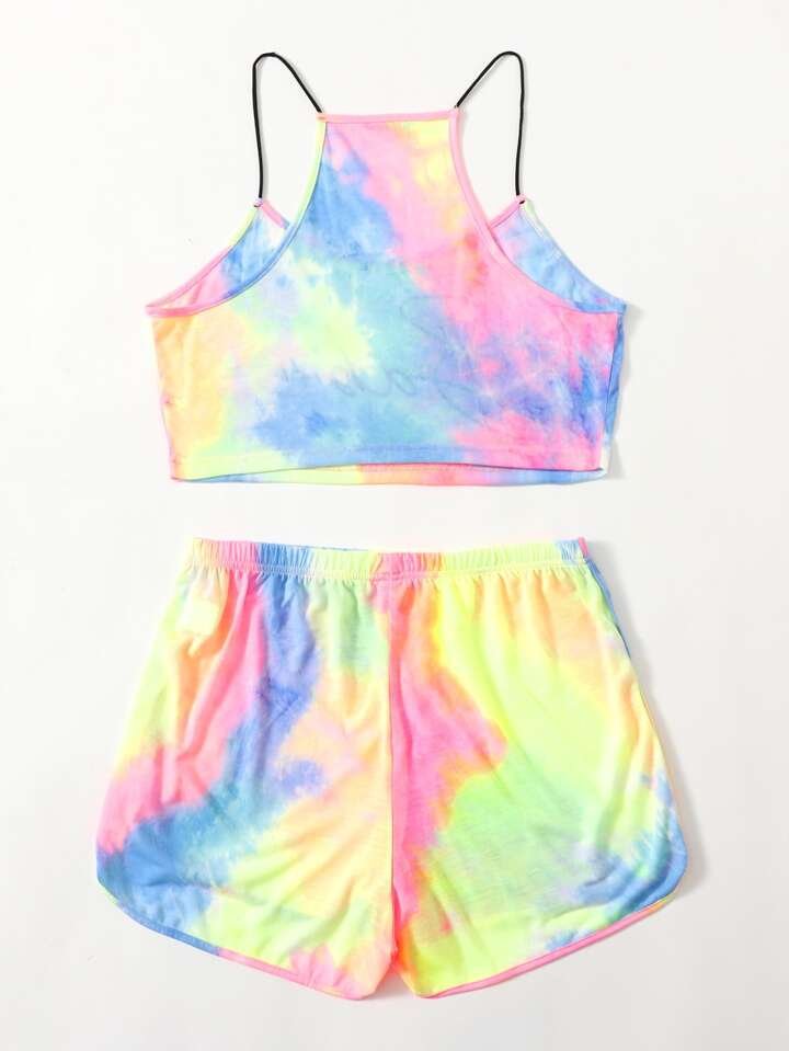 Sunset Pop Dream Tie-Dye Babe Set