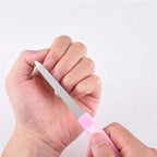 Classic Metal Nail File – 1 Piece (Random Color)