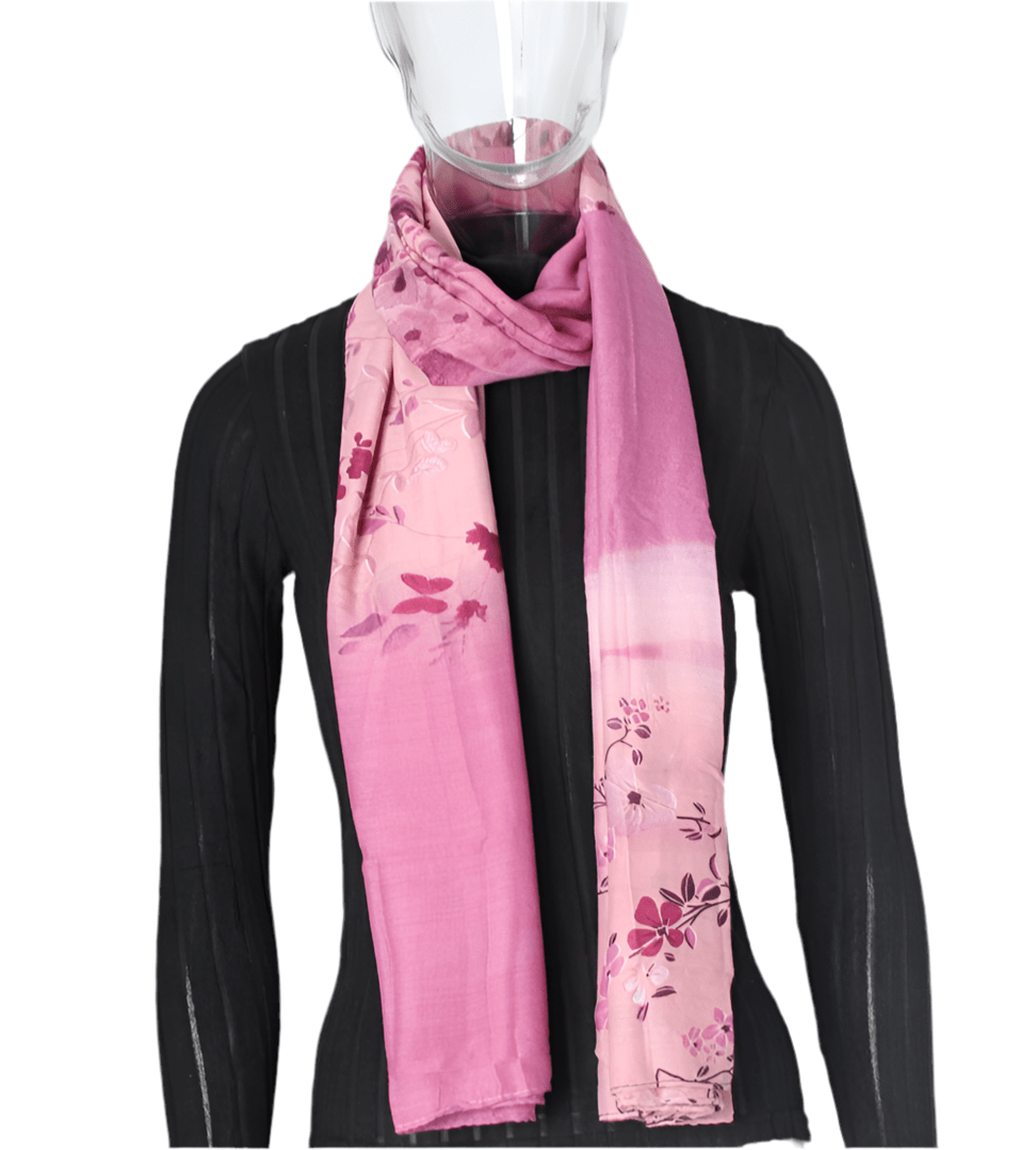 Colourful Print cotton Scarf 1pc