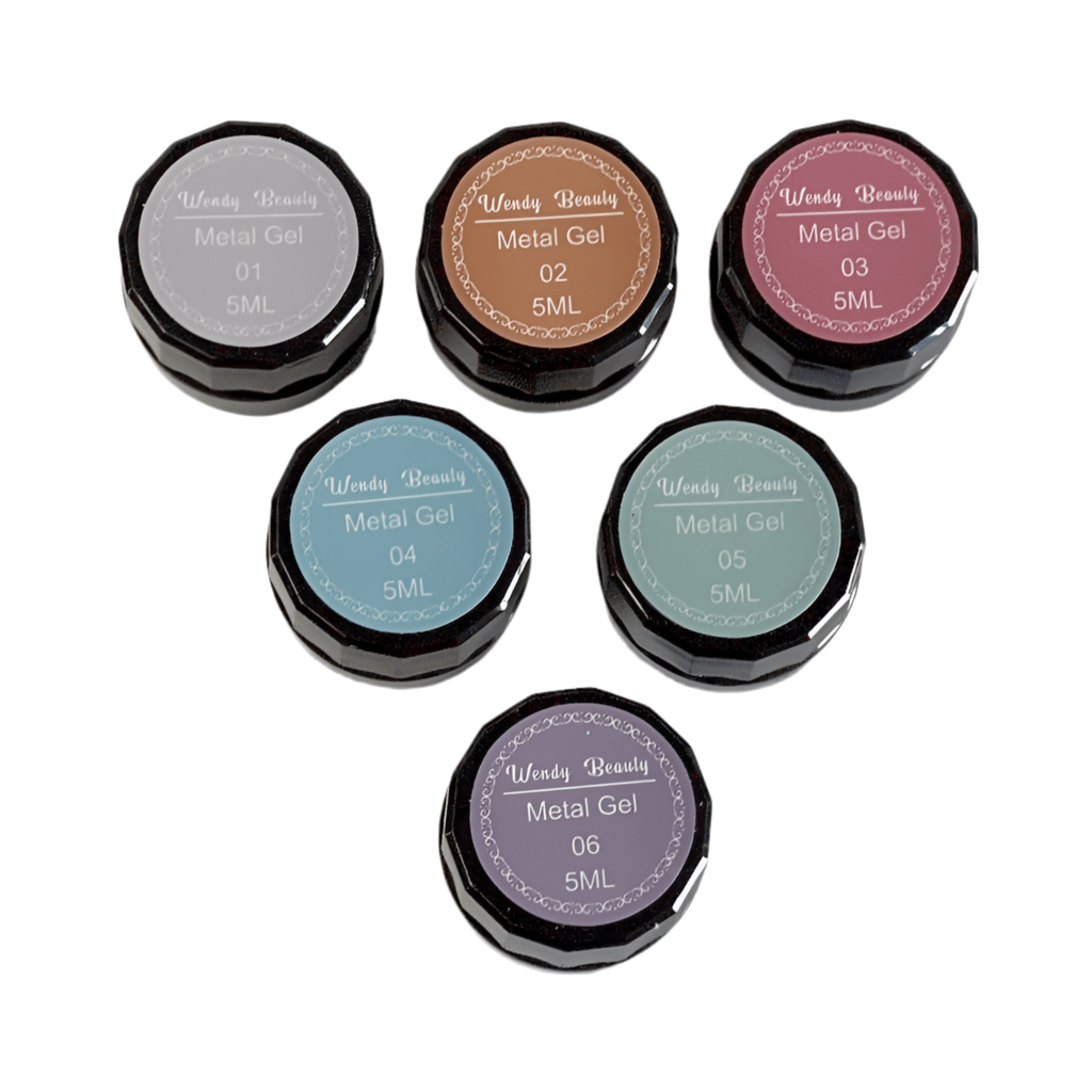 Metal Gel 5ml – Stunning Metallic Finish for Nails, Easy to Apply