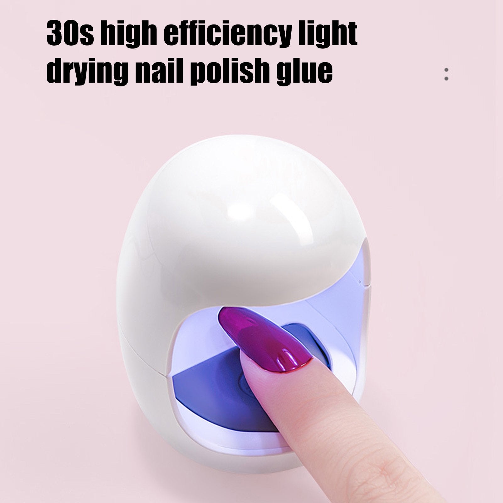 MiniQ3 Nail Phototherapy Machine - Compact 6W UV LED Dryer