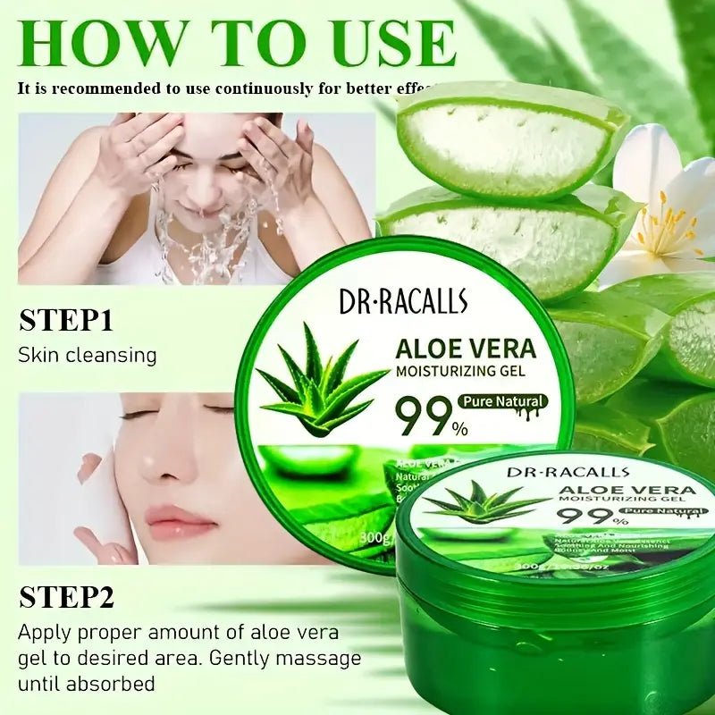 Aloe Vera Moisturizer Gel 300g – Hydrating, Soothing & Refreshing Skin Care