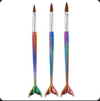 Mermaid Colourful Nail Art Brushes – Create Magical Manicure Designs