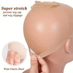 Invisible HD Wig Caps – Perfect for Lace Front Wigs 2pcs