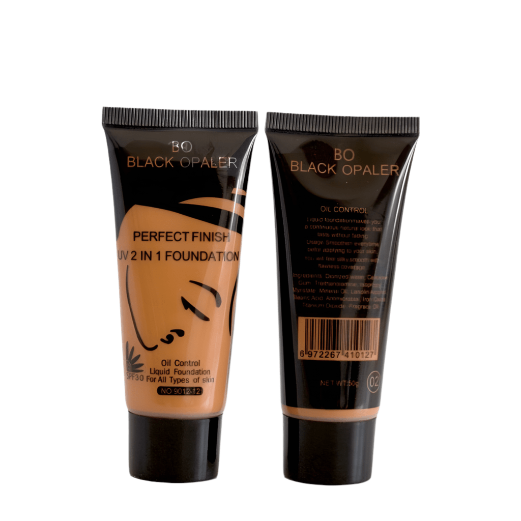 Black Opaler UV 2-in-1 Oil Control Foundation 50g – Shine-Free, Flawless Skin