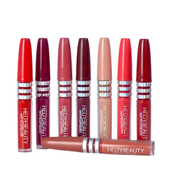 HedyBeauty Elegant Matte Lip Gloss – Long-Lasting Bold Color & Smooth Finish