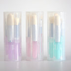 6-Piece Travel Makeup Brush Set with Case - Perfect for On-the-Go Beauty