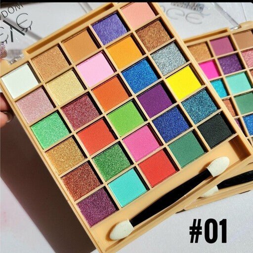 Gorgeous Gulflower 30 Colour Eyeshadow Palette – Vibrant Shades for Every Look